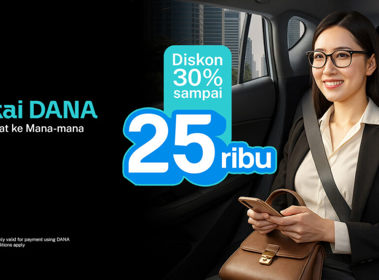 Diskon 30% Pakai DANA, Bikin Hati Berbunga-bunga