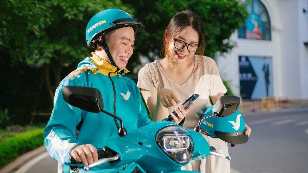 Thu nhập của tài xế công nghệ Xanh SM Bike tại Hà Nội có thể lên tới 20.000.000đ/tháng