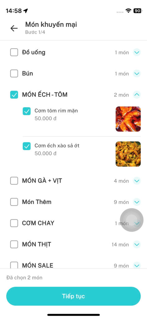 [TÍNH NĂNG MỚI] Tự tạo chương trình khuyến mãi trên App XanhSM Merchant