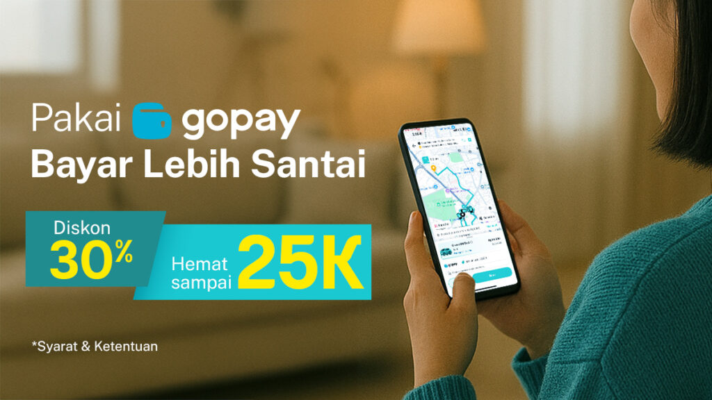 Harga Damai Pake GoPay, Hemat sampai Rp25 Ribu!