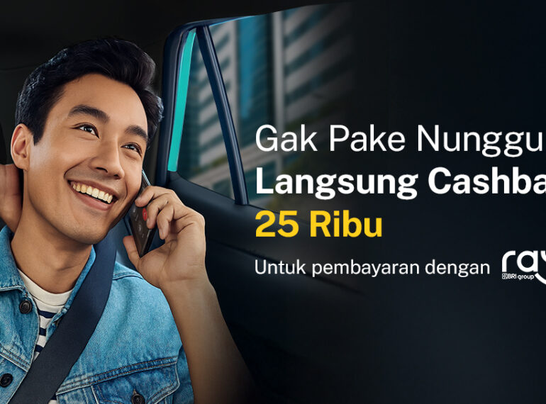Cashback Instan Rp25 Ribu dari Bank Raya