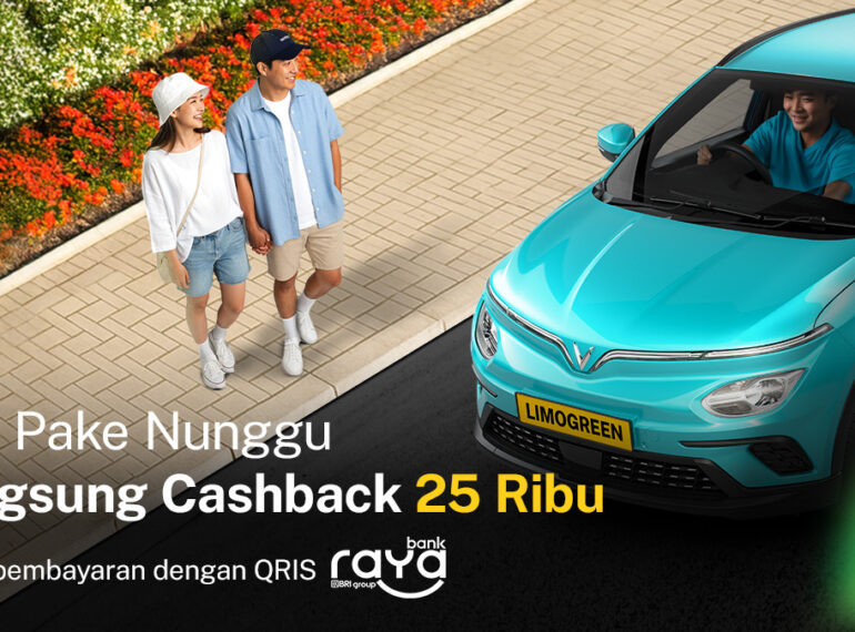 Cashback Instan Rp25 Ribu dari Bank Raya