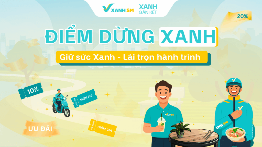 Điểm Dừng Xanh: Giữ sức Xanh - Lái trọn hành trình