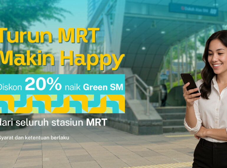 Turun MRT Makin Happy dengan Diskon 20%