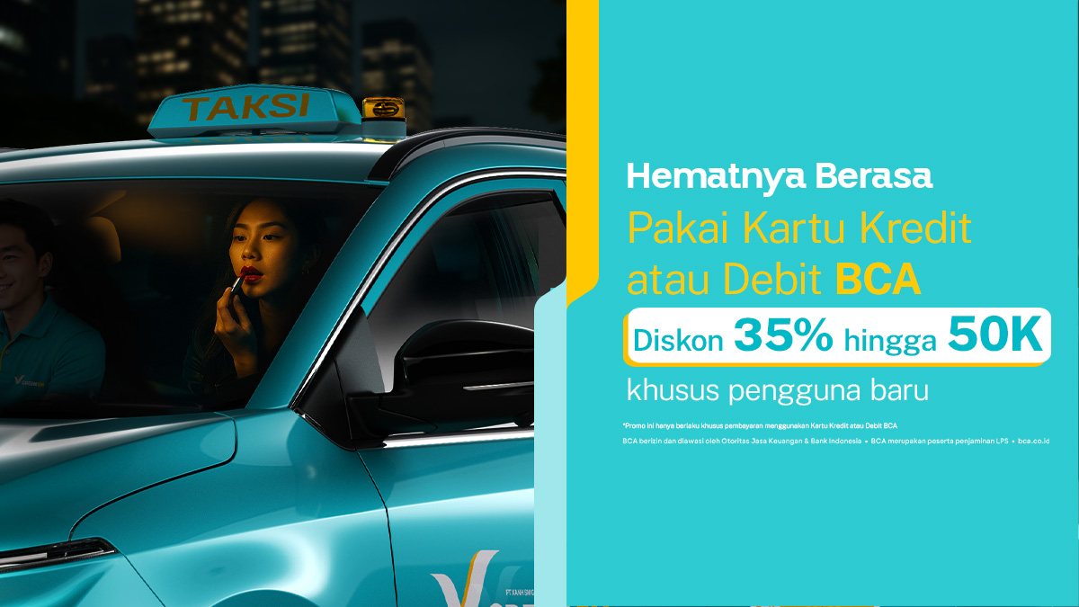 Pakai BCA, Diskonnya Berasa, Hemat 35%