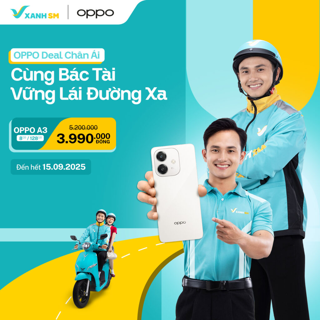 OPPO deal chân ái – cùng Bác tài vững lái đường xa