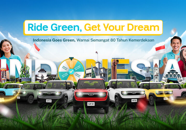 Menangkan Mobil Listrik VinFast VF3 dan Hadiah Lainnya Total Senilai Rp2 Miliar!