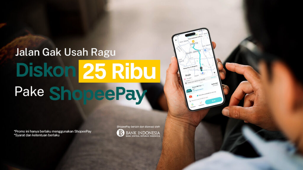 Trip Makin Slay dengan ShopeePay, Diskon 25 Ribu!