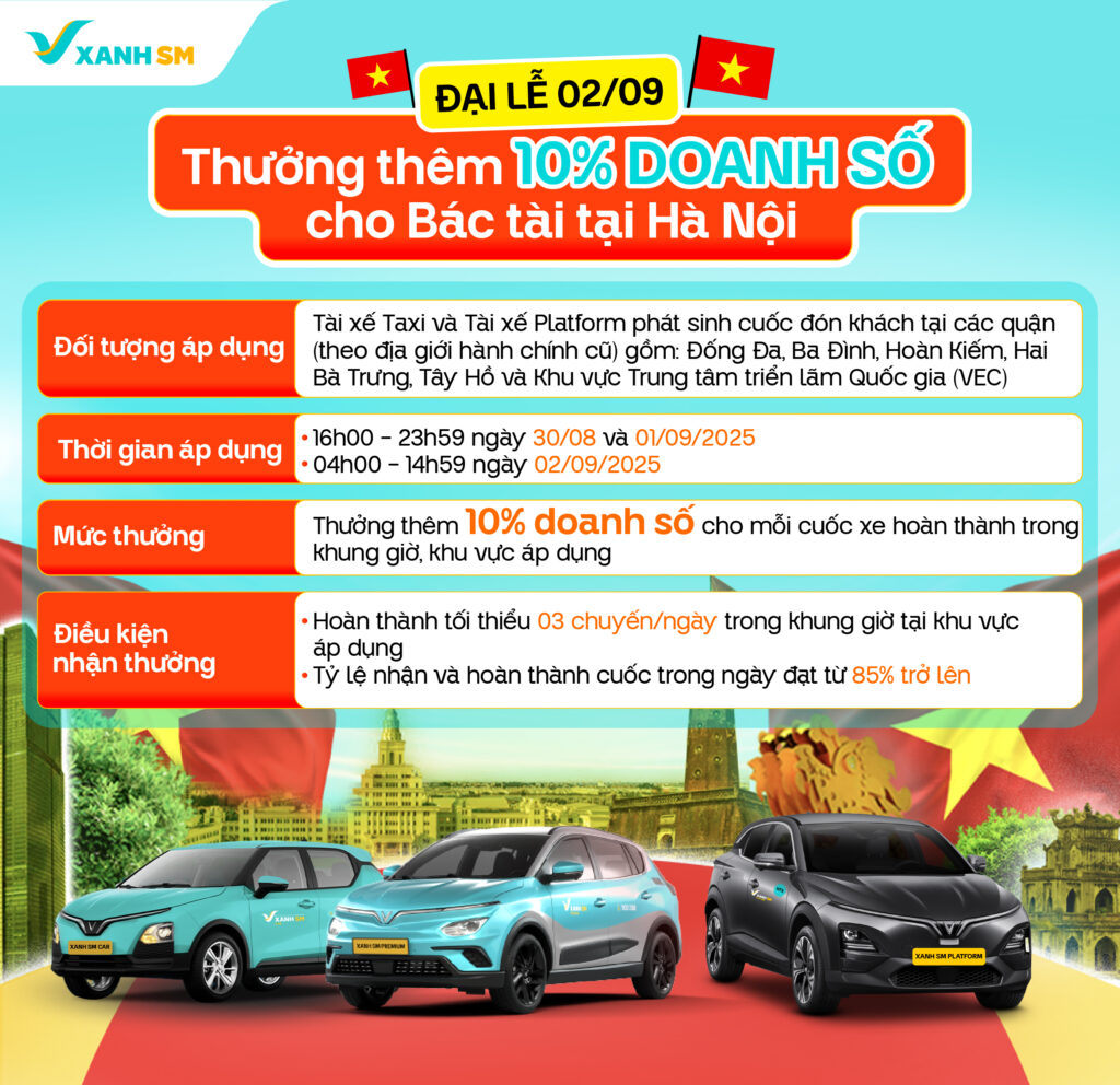 Thưởng thêm cho Tài xế Hà Nội