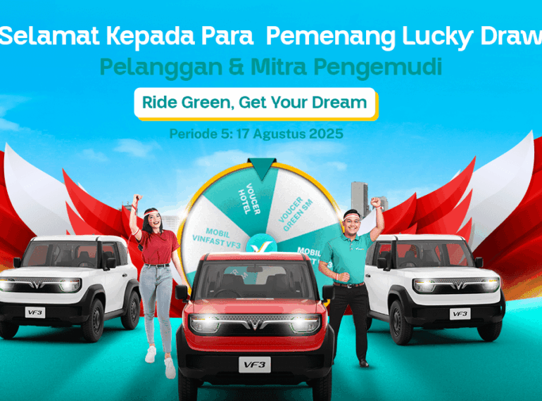 Pengundian Puncak Ride Green Get Your Dream: Selamat kepada Pemenang dan Sampai Jumpa di Program Berikutnya!