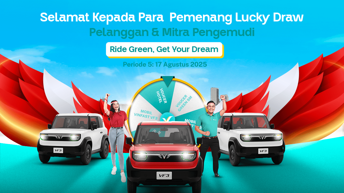 Pengundian Puncak Ride Green Get Your Dream: Selamat kepada Pemenang dan Sampai Jumpa di Program Berikutnya!