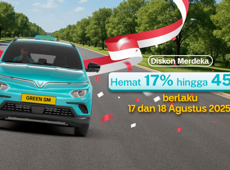 Diskon Spesial Kemerdekaan, Hemat sampai 45 Ribu!