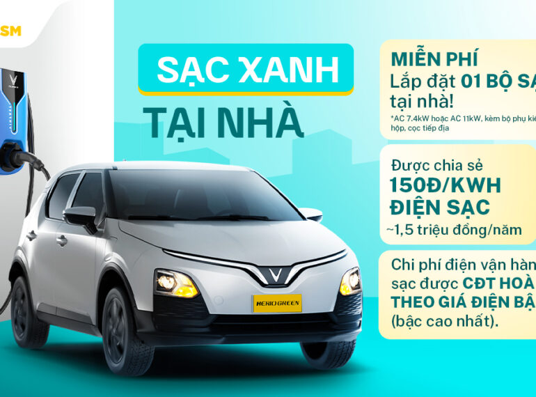 Sạc Xanh tại nhà