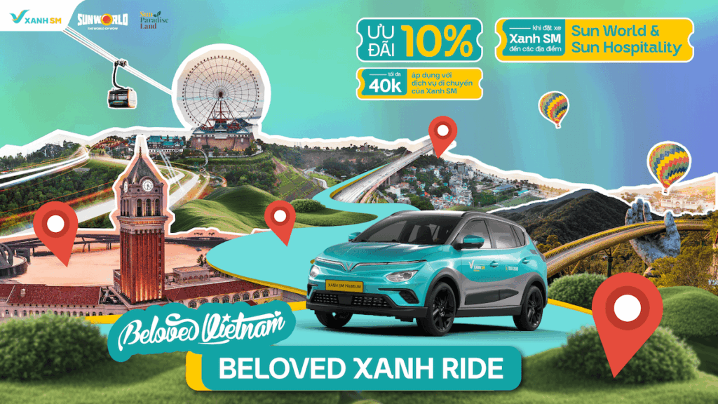 Xanh SM x Sun Group: Ưu đãi độc quyền cho hành trình “xanh” đến Sun Paradise Land