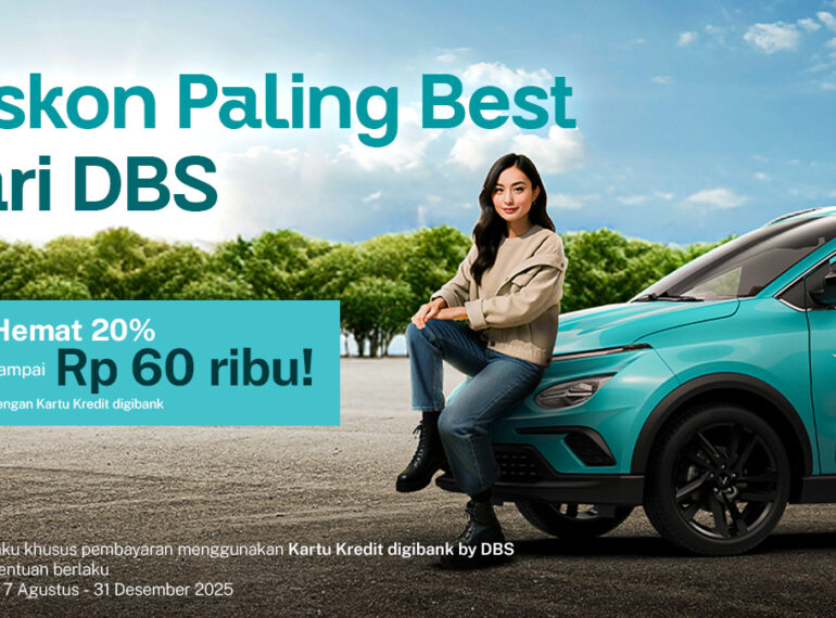 Diskon Paling Best dengan DBS, Hemat sampai Rp60 Ribu!