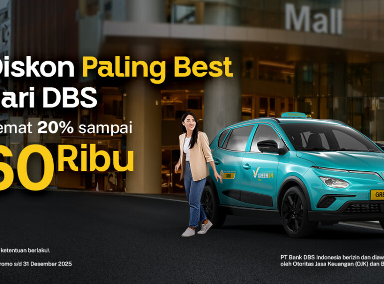 Diskon Paling Best dengan DBS, Hemat sampai Rp60 Ribu!