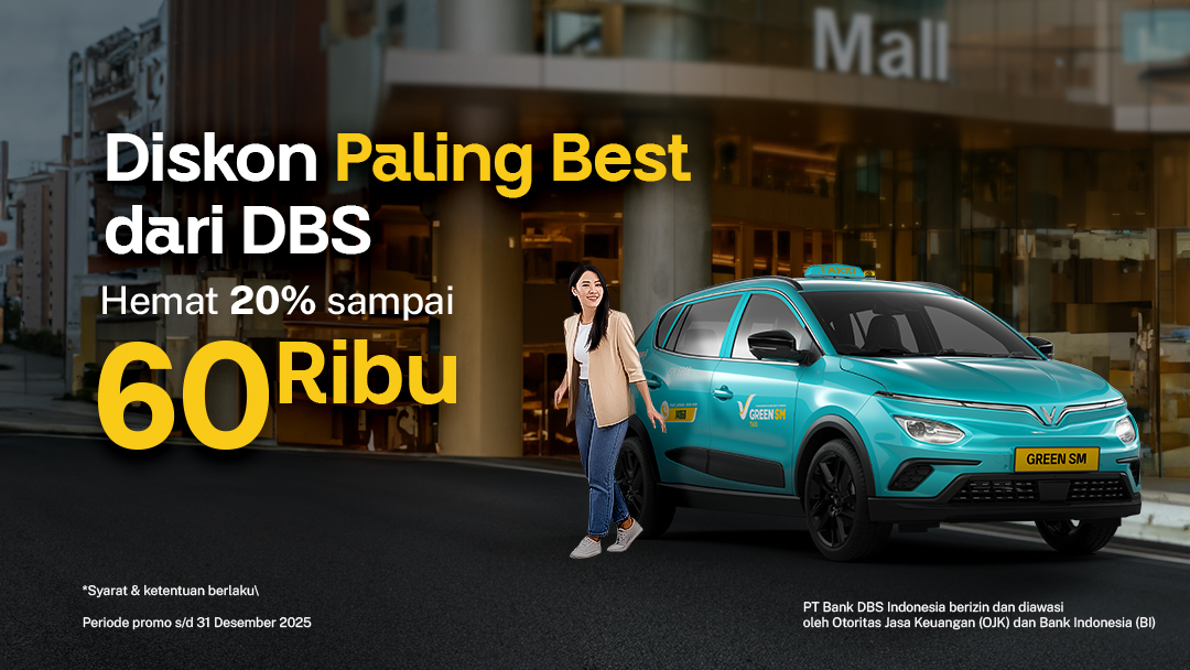 Diskon Paling Best dengan DBS, Hemat sampai Rp60 Ribu!