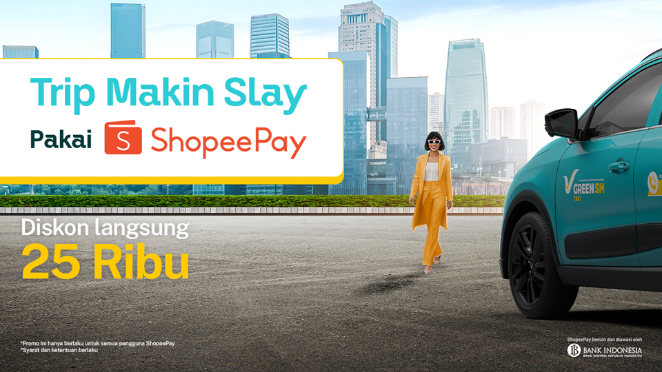 Trip Makin Slay dengan ShopeePay, Diskon 25 Ribu!