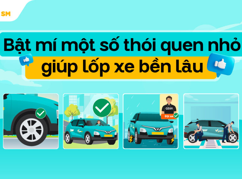 bảo quản lốp xe