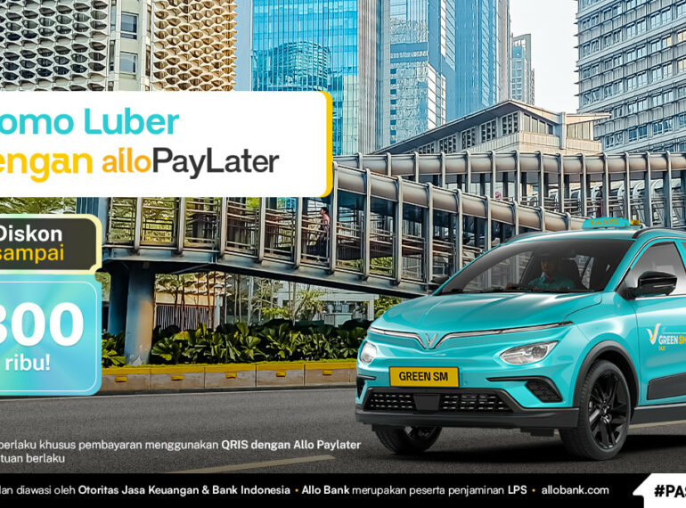 Promo Luber dari Allo Paylater, Hemat hingga 300 Ribu