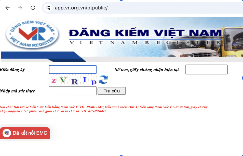 Cách tra cứu phạt nguội