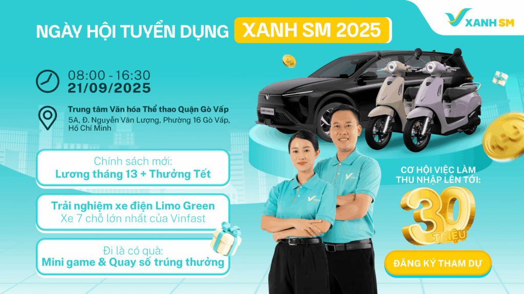 Ngày Hội Tài Xế Xanh - 21/09/2025 tại Trung tâm Văn hóa - Thể thao Gò Vấp