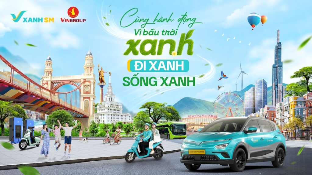 Xanh SM tạo sân chơi hưởng ứng Tháng hành động vì bầu trời xanh