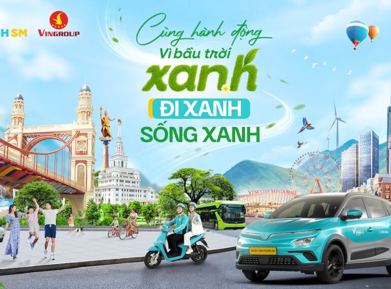Xanh SM tạo sân chơi hưởng ứng Tháng hành động vì bầu trời xanh