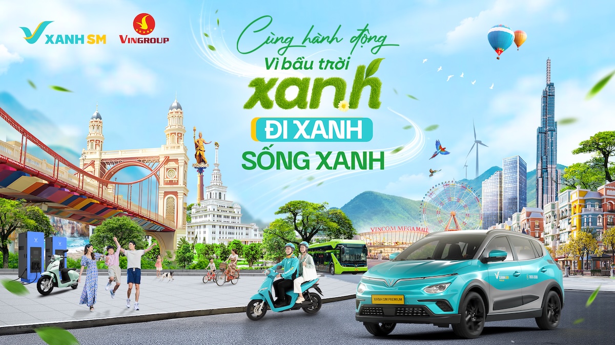 Xanh SM tạo sân chơi hưởng ứng Tháng hành động vì bầu trời xanh