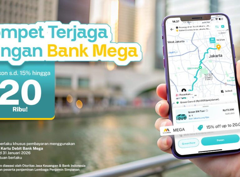Diskon 15% Bank Mega Bikin Dompetmu Terjaga
