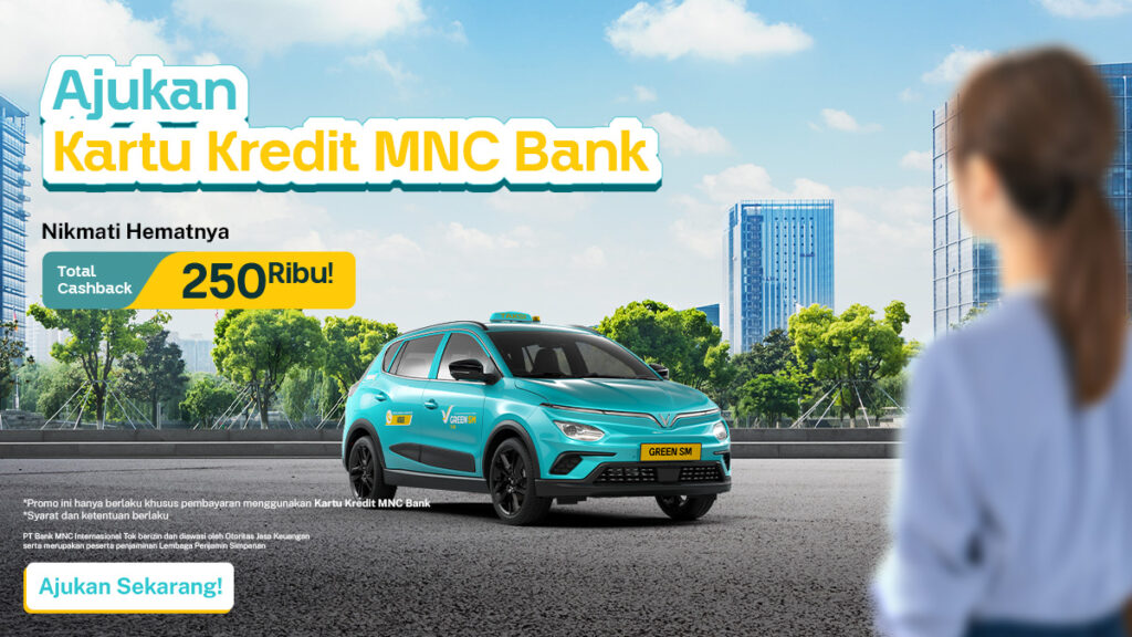 Total Cashback sampai 250 Ribu dengan Kartu Kredit MNC Bank