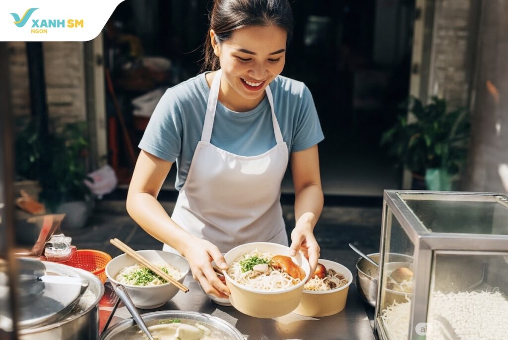 Chiến lược của Xanh SM Ngon là kiến tạo thói quen tiêu dùng – nơi người Việt ưu tiên lựa chọn nền tảng Việt cho những bữa ăn hàng ngày. 