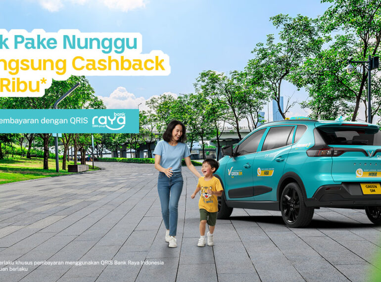 Cashback Instan Rp25 Ribu dari Bank Raya