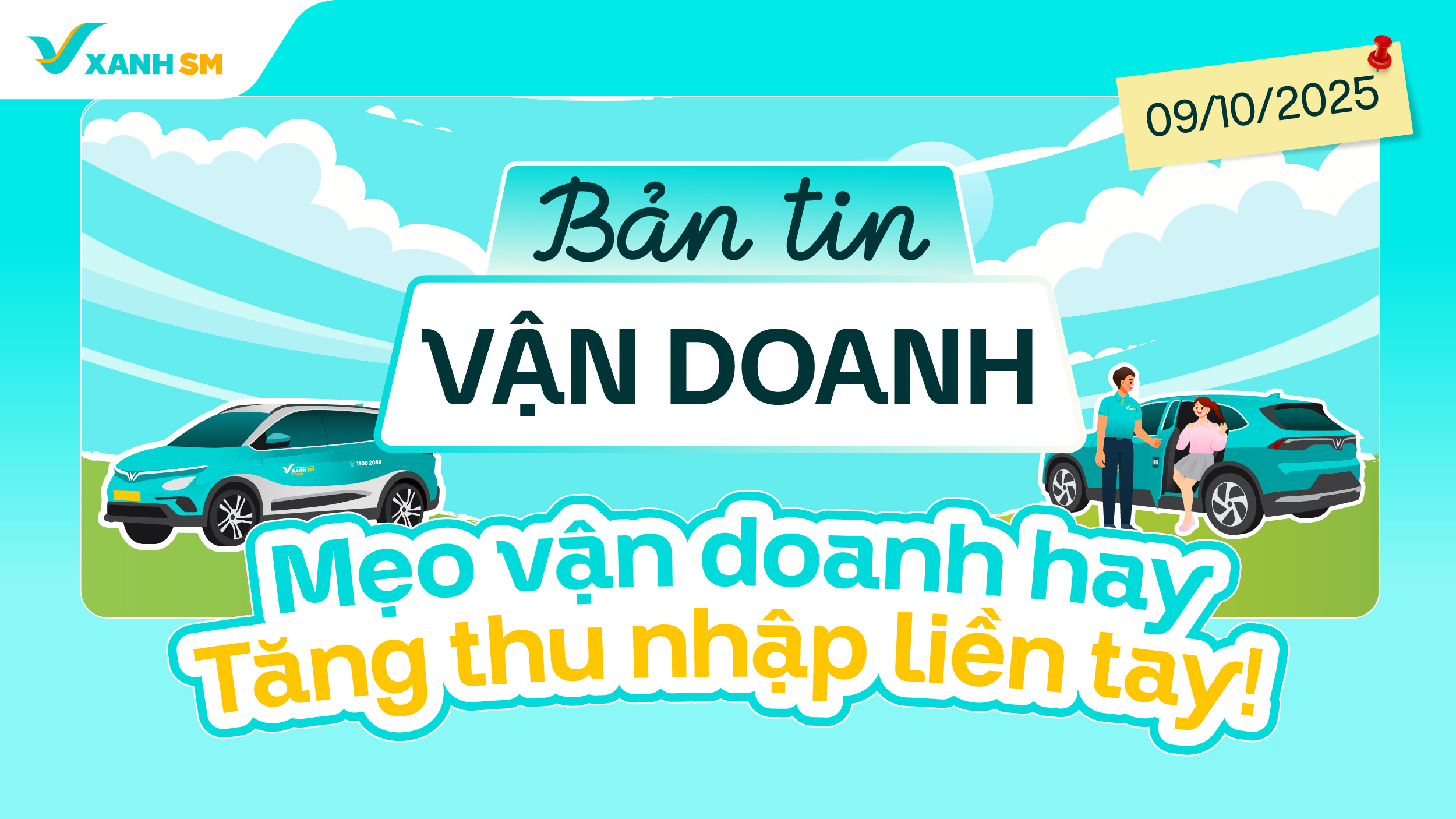 Bản tin vận doanh ngày 09/10/2025