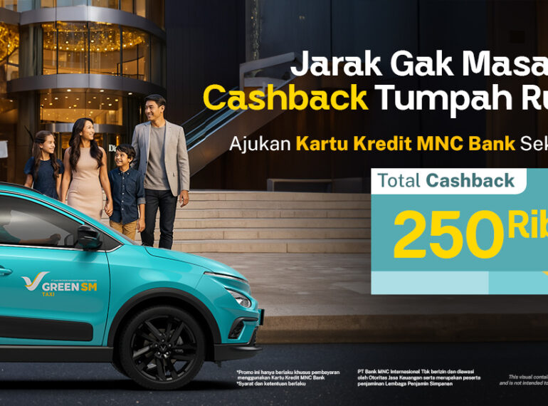 Total Cashback sampai 250 Ribu dengan Kartu Kredit MNC Bank