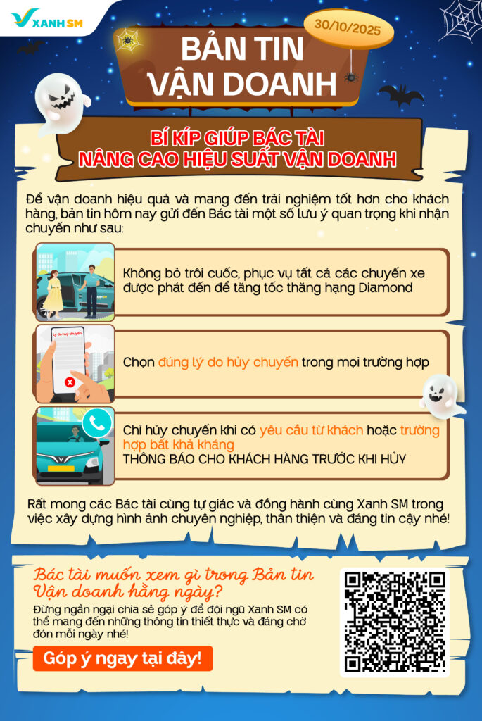 Bản tin vận doanh 30/10