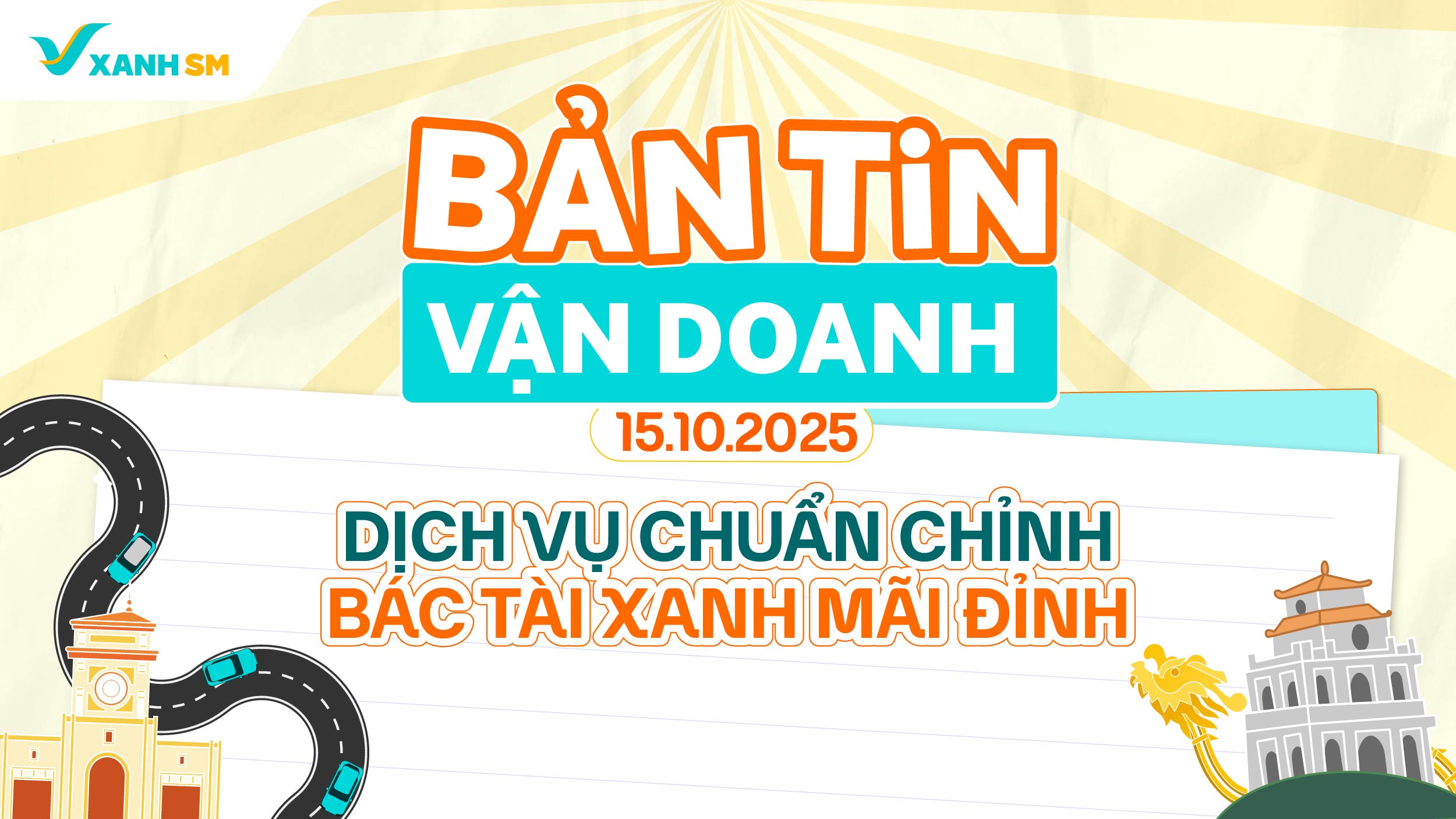 Bản tin vận doanh ngày 15/10/2025