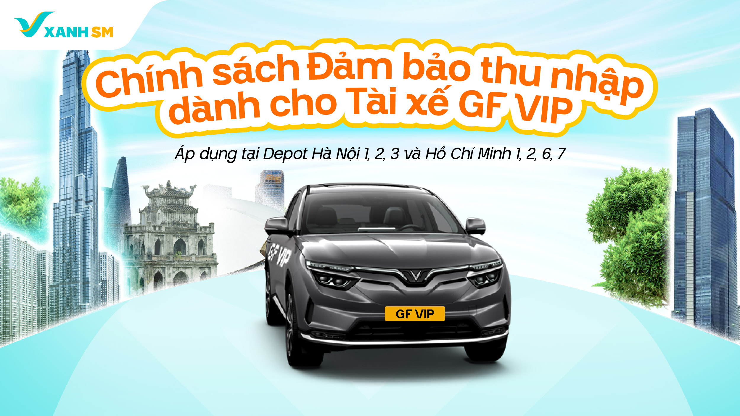 Chính sách Đảm bảo thu nhập GF VIP Hà Nội, TP.HCM