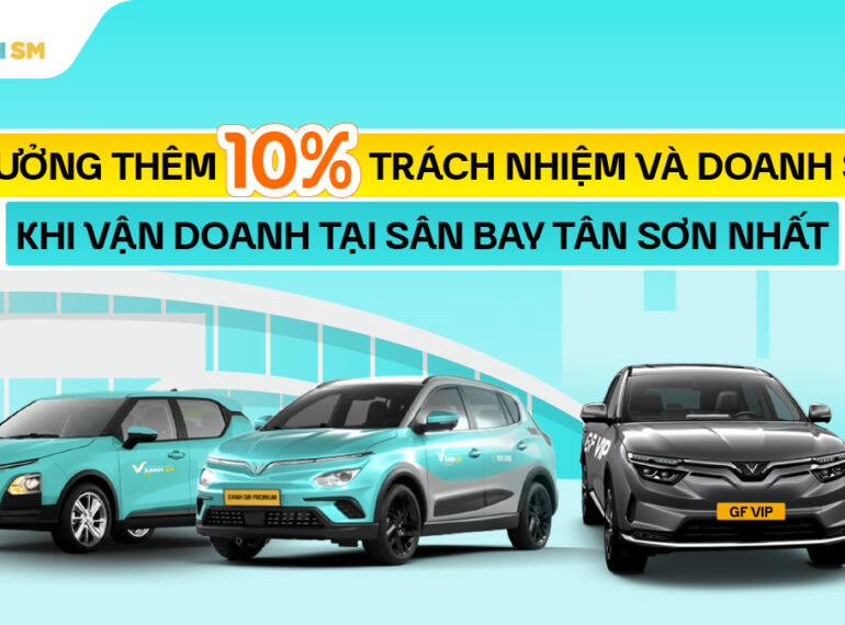 Chính sách thưởng thêm 10% trách nhiệm và doanh số khi vận doanh tại sân bay Tân Sơn Nhất