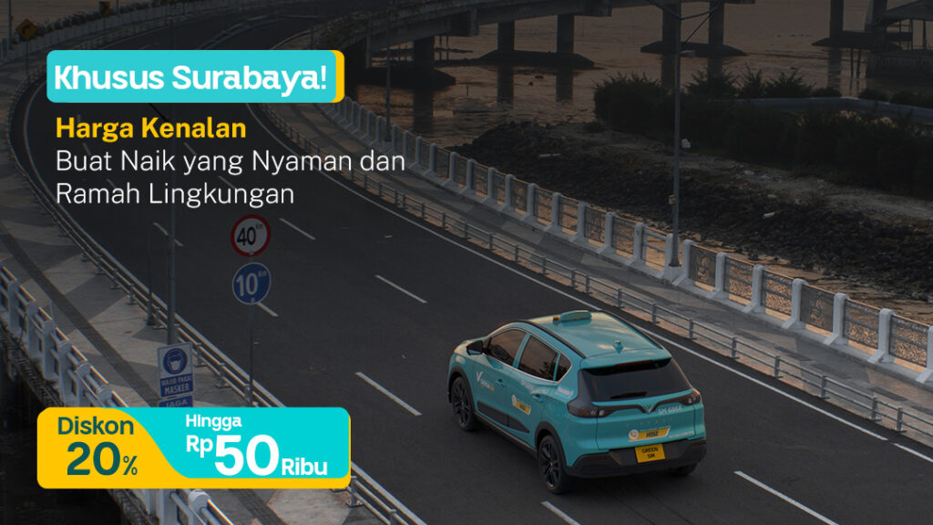 Khusus Surabaya! Harga Kenalan buat Jalan-jalan Lebih Ramah Lingkungan