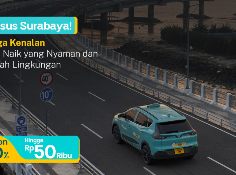 Khusus Surabaya! Harga Kenalan buat Jalan-jalan Lebih Ramah Lingkungan