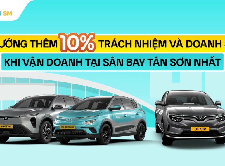 Chính sách thưởng thêm 10% trách nhiệm và doanh số khi vận doanh tại sân bay Tân Sơn Nhất