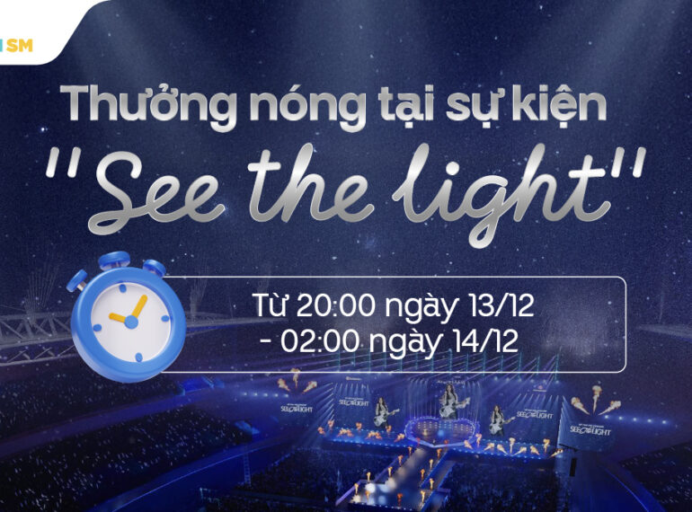 Thưởng sự kiện See the light