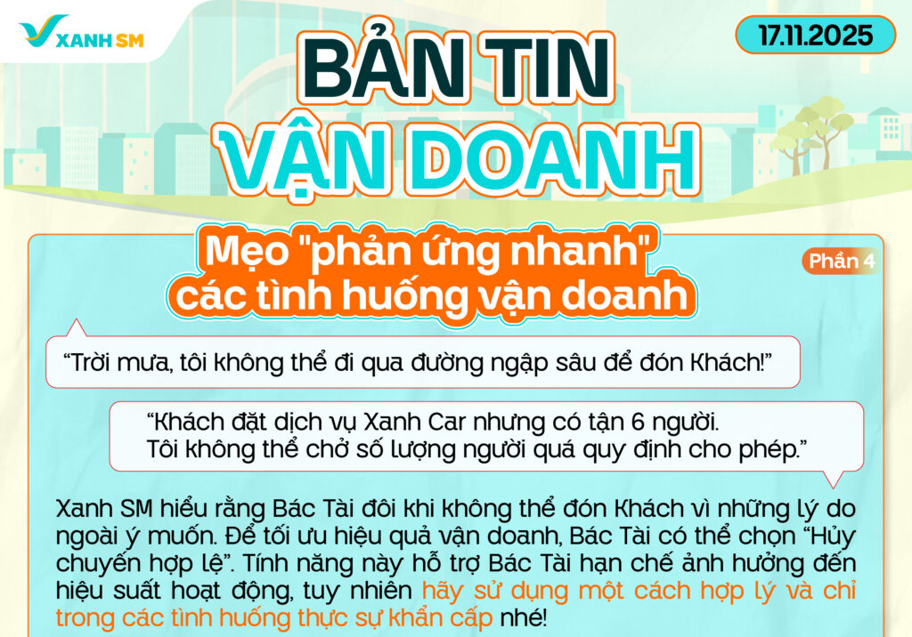 Bản tin vận doanh 17/11