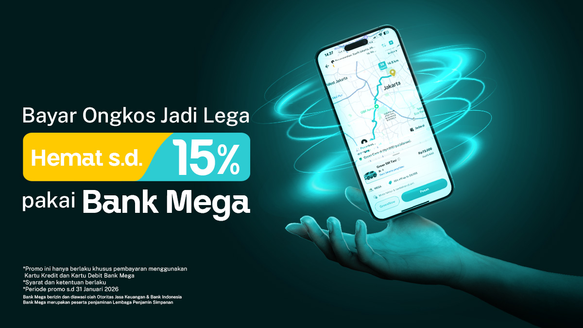 Diskon 15% Bank Mega Bikin Dompetmu Terjaga
