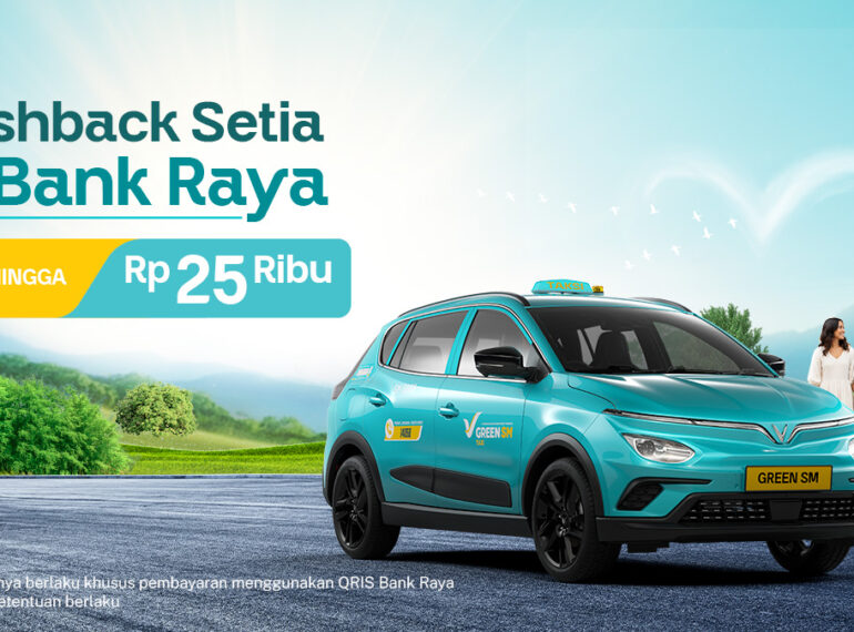 Cashback Instan Rp25 Ribu dari Bank Raya