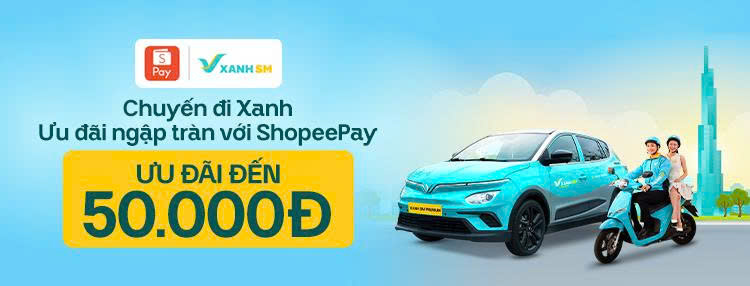 Đi Xanh SM - Nhận Deal ShopeePay