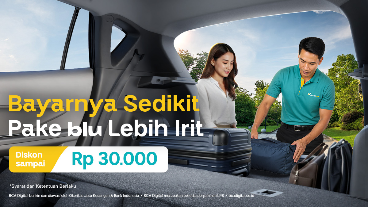 Bayar Lebih Sedikit bareng blu, Hemat sampai 30 Ribu