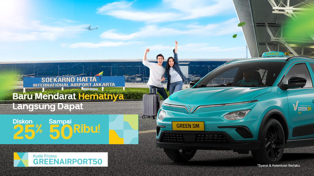 Pulang Traveling Lebih Nyaman, Green SM Hadir di Bandara Soekarno-Hatta