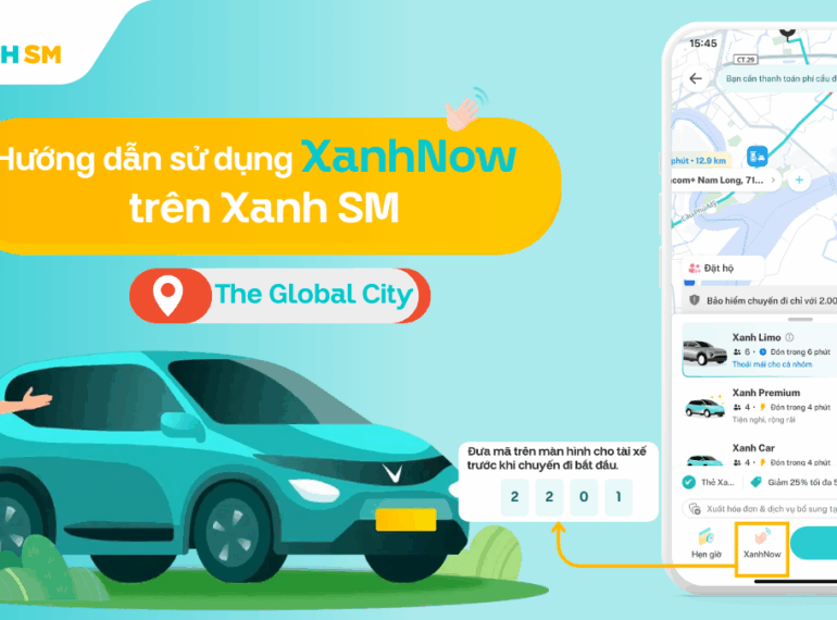 Hướng dẫn sử dụng XanhNow & điểm đón xe tại Soobin Live Concert: All-Rounder The Final 2025 - The Global City